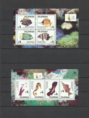 FILIPINE 1996 FAUNA MARINA PESTI DE ACVARIU foto