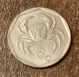 C50 - Moneda foarte veche - Malta - 5 centi - 1995