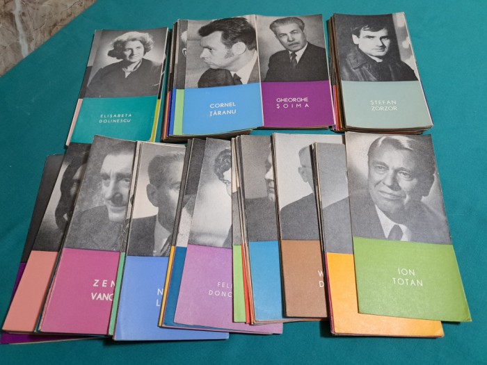 LOT PESTE 170 PLIANTE COMPOZITORI * UNIUNEA COMPOZITORLOR R.S.R* ANII 1970 *010