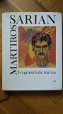 Martiros Sarian - Fragments de ma vie pictor armean Armenia Saryan modernism RAR