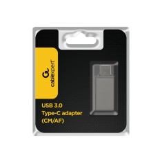 Gembird A, USB3, CMAF, 01 , Adaptor USB, C (M) la USB, A 3.0 (F), Negru
