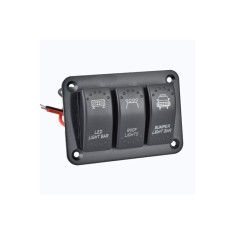 Panou 3 intrerupatoare 12v-24v