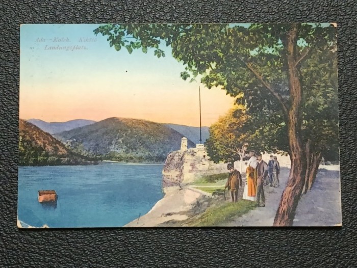 1916 - Ada Kaleh, portul