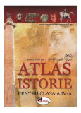 Atlas de istorie pentru clasa a IV-a - Paperback brosat - Alina Perțea, Doina Burtea - Aramis, Clasa 4