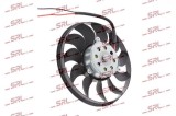 Ventilator radiator fara suport Audi A4 04, A4 07, A6 04, A6/A6 Allroad 12, motor: 1.6, 1.8 T, 1.9 TDI, 2.0, 2.0 FSI, SRLine, 4F0959455A; 8E0959455B