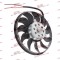 Ventilator radiator fara suport Audi A4 04, A4 07, A6 04, A6/A6 Allroad 12, motor: 1.6, 1.8 T, 1.9 TDI, 2.0, 2.0 FSI, SRLine, 4F0959455A; 8E0959455B