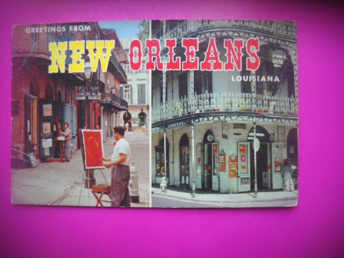 HOPCT 7552 NEW ORLEANS -SUA-AMERICA DE NORD -CIRCULATA