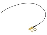 Cablu AMPHENOL RF 0,3m RP-SMA tată unghi drept - 336314-13-0300