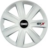 Set 4 Capace Roti GTX Alb R15, Compatibil Cu Dacia Nou, Autohelix MSA