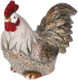 Figurina Cocos ceramica multicolora 24,5 x 12 x 19,5 cm