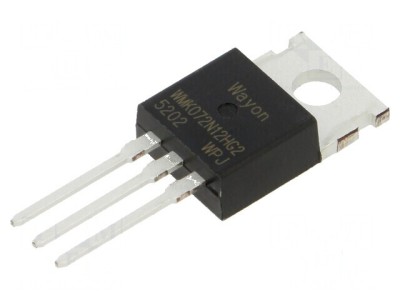 Tranzistor N-MOSFET unipolar TO220-3 foto