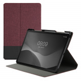 Husa pentru tableta Samsung Galaxy Tab S6 Lite, Kwmobile, Rosu/Negru, Textil, 52246.04