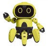 Set de constructie, Deextech, robot multicolor cu sunet, lumini, ecran Led si comutator On / Off