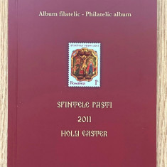 ROMANIA 2011 - SFINTELE PASTI, ALBUM FILATELIC - LP 1893b