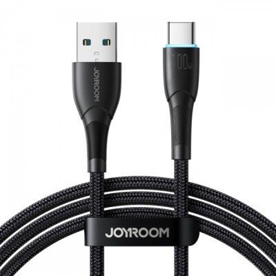 Cablu Date si Incarcare USB-A - USB-C Joyroom Starry Series SA32-AC6, 100W, 1m, Negru foto