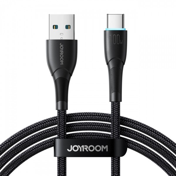Cablu Date si Incarcare USB-A - USB-C Joyroom Starry Series SA32-AC6, 100W, 1m, Negru