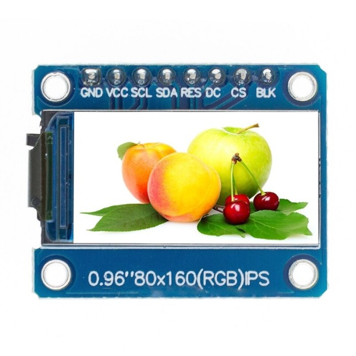 Display 0.96&quot; TFT 80x160 -- RGB-- IIC I2C Arduino (d.695)