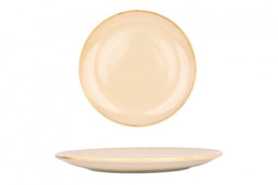 Bonna Farfurie pentru cină - Sand Hygge - Porţelan - 27 cm - set de 6 foto