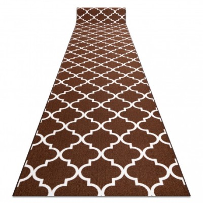 Traversa anti-alunecare Trellis maro 30351, 100 cm foto