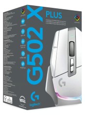 Mouse Logitech G502 X Plus Wireless White PC