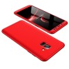 Husa de protectie pentru samsung galaxy s8 ultra-subtire 3 in 1 rosu, Flippy