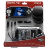 Essential Pack PSP Slim/Street Negru - Accesorii PlayStation - Produs Sigilat, Garantie 3 Luni