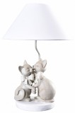 Lampa de masa cu doua pisicute CW613, Veioze