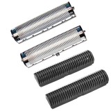 Cumpara ieftin Set Cap Shaver BIRAI&reg; AlphaX 2026, Sita + Cutite de Schimb, Lame Duble, Folie Aparat Ras, Cap Ras Replacement, Compatibil Aparat de Ras Electric Profe