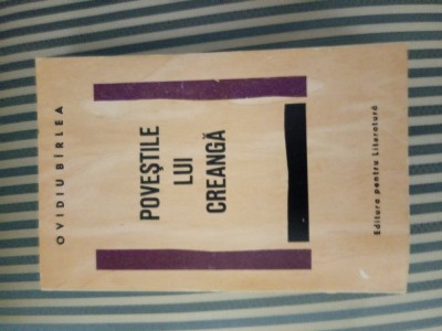 Ovidiu Birlea Povestile lui Creanga, ed. princeps foto