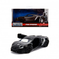 MASINUTA METALICA BLACK PANTHER LYKAN HYPERSPORT SCARA 1 LA 32 SuperHeroes ToysZone