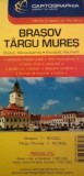 Stadtplan Brasov / Kronstadt 1:15000 + Targu Mures / Neumarkt am Mieresch 1:12000