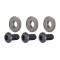 Dinti carbura pentru discuri sculptura ARBORTECH, lama Arbortech 3 dinti +3 suruburi ArbortechTurbo Scarper