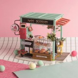 Puzzle 3D - Casuta DIY - Magazin de inghetata | Robotime