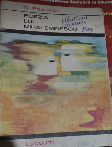 Poezia lui MIHAI EMINESCU - D.Popovici