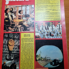 revista flacara 20 martie 1976-art.comuna cuca,jud. galati,ion caramitru,i.botta