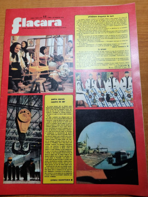 revista flacara 20 martie 1976-art.comuna cuca,jud. galati,ion caramitru,i.botta foto