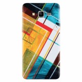 Husa silicon pentru Samsung Grand Prime, Abstraction Color Shape