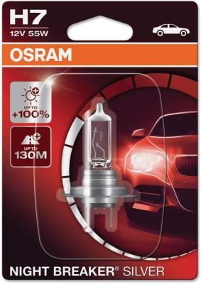 Bec halogen H7 12V Osram Night Breaker Silver +100% blister 1 bucata foto