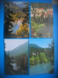 HOPCT LOT 3870 - 4 CARTI POSTALE-TUSNAD ..JUD -HARGHITA-NECIRCULATE, Necirculata, Printata
