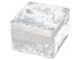 Carcasă universală aluminiu IP67 74,6mm x 79,6mm x 52mm