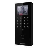 Terminal control acces Hikvision cu PIN, card M1, Wi-Fi si Bluetooth, IP65