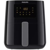 Friteuza cu aer cald HD9252/70, 0.8 kg, 4.1 L, 1400 W, Afisaj LED, Negru