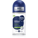 NIVEA MEN Derma Control Sensitive deodorant roll-on antiperspirant pentru piele sensibila 50 ml