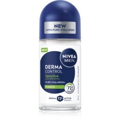 NIVEA MEN Derma Control Sensitive deodorant roll-on antiperspirant pentru piele sensibila 50 ml
