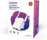 Repetor Wifi pentru acasa si la birou, Extender si punct de acces fara fir, Viteza de 300 Mbps, Porturi LAN si Port WLAN, 2 antene, Potrivit pentru to, Generic