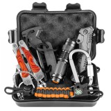 Kit de supravietuire 8 &icirc;n 1 NEO TOOLS, cu cutie compacta pentru camping