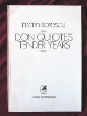 &quot;DON QUIJOTE&#039;S TENDER YEARS&quot;, Marin Sorescu, 1979
