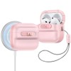 Husa Apple AirPods 4 ESR Pulse Magnetic HaloLock, roz