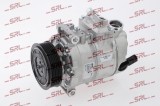 Compresor AC nou Vw Amarok 10-, Transporter T5 03-16, motor: 2.0 BiTDI, 2.0 TDI, tip Denso: 6SEU14C, Diam. fulie (mm) 100, SRLine, 7E0820803J