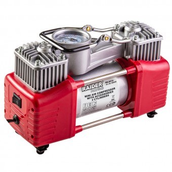 Compresor auto Raider RD-AC14, 70l/min, 300W, 12V foto